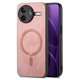 thumbnail image 1 of Magnetic Slim Case for Xiaomi Redmi K80 Pro with Camera Guard & Anti-Scratch Back Pink, 1 of 5