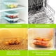 thumbnail image 5 of Juego de recipientes de vidrio para almacenar alimentos con tapa (3 piezas de 1040 ml: 1 compartimento), para horno, 5 of 5