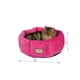 thumbnail image 3 of Cama para mascota Armarkat C03CZH Cozy, rosa, 38 cm de diámetro, 3 of 7