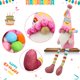 thumbnail image 4 of Decoración de cumpleaños para pareja de gnomos de peluche de Lovinland para mujer, 4 of 9
