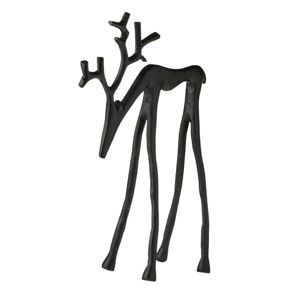 Figura De Ciervo Clásica Negra Para Decoración De Escritorio, Dormitorio Y Sala De Estar, Estilo B