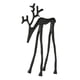 thumbnail image 1 of Figura De Ciervo Clásica Negra Para Decoración De Escritorio, Dormitorio Y Sala De Estar, Estilo B, 1 of 5