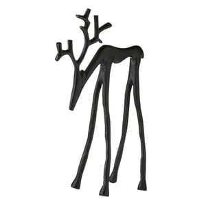 Bothyi - Figura De Ciervo Clásica Negra Para Decoración De Escritorio, Dormitorio Y Sala De Estar, Estilo B