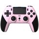 thumbnail image 1 of Mando inalámbrico Gamepad para PlayStation 4 con vibración motorizada, detección de movimiento de 6 ejes y función de disparo continuo-Rosa, 1 of 6