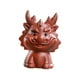 thumbnail image 1 of Figura De Dragón En Miniatura, Estatua De Dragones De La Suerte Para Centro De Mesa De Salón De Té, Marrón, 1 of 3