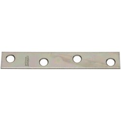 Mending Brace National Hardware de acero galvanizado, 4 x 1,6 x 0,2 cm