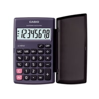 Calculadora De Bolsillo Casio Lc401Lv Negra