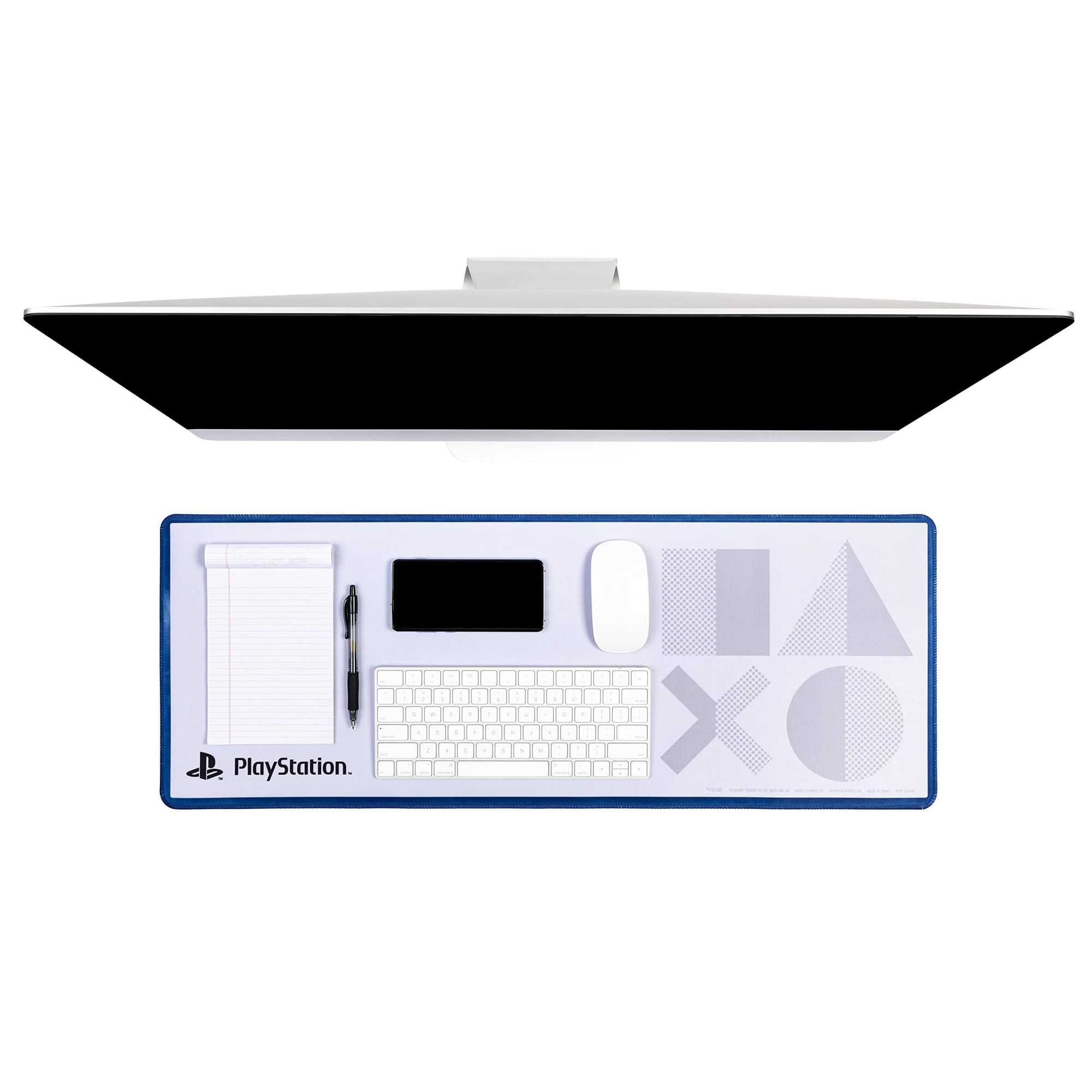 Alfombrilla De Escritorio Paladone Ps5 Icons, Grande, Antideslizante, 79 X 30 Cm