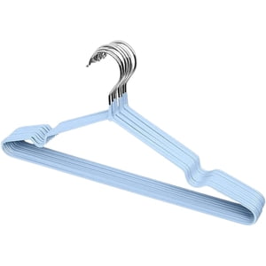 Likeshop - Pack 10 Colgadores Ropa Antideslizante Colores Gancho Percha Engomada