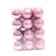 thumbnail image 1 of 24 Piezas Bolas De Navidad Adornos Colgantes Para Festivales Celebración Del Porche Rosa, 1 of 5