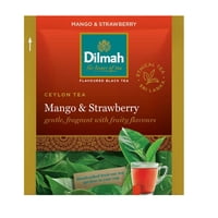 25 Bolsitas Te Negro Mango Frutilla Dilmah