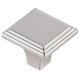 thumbnail image 4 of Perillas Cuadradas para Cajón Elegant Decor Wilow 1 Níquel Cepillado (Paquete x10), 4 of 6