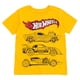 thumbnail image 4 of Conjunto de ropa Hot Wheels: camiseta y pantalones cortos de malla para niños 2T, 4 of 8
