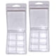 thumbnail image 1 of Molde tipo clamshell de 6 cavidades para wax melts VCS 11 x 7 x 3 cm, paquete de 100, 1 of 1