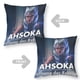 thumbnail image 2 of Ahsoka Tano Fundas de almohada de terciopelo con tema, regalos de funda de almohada, decoración para el hogar, cojín de lanzar, regalo de cumpleaños para fans y parejas.40*40cm., 2 of 6