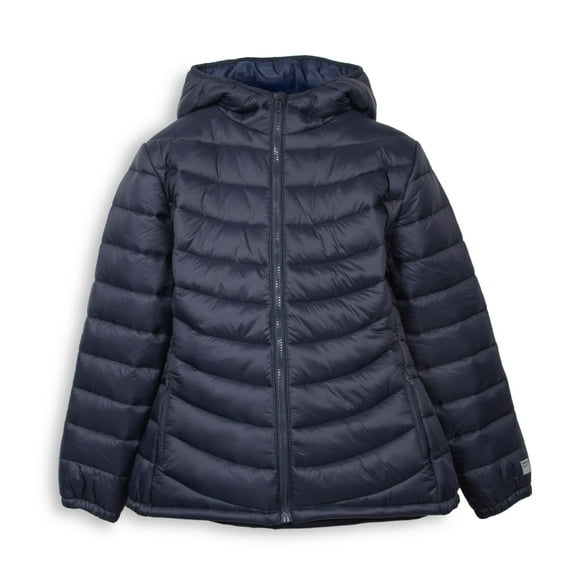 Parka Niña Azul Marino Pillin