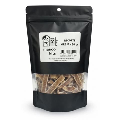 Genérico - Snack Golosina Para Perros Recorte De Cerdo 100% Natural