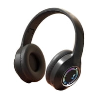 Importclick - Audífonos Luminoso Bluetooth 5.3 Plegables Hifi Negro