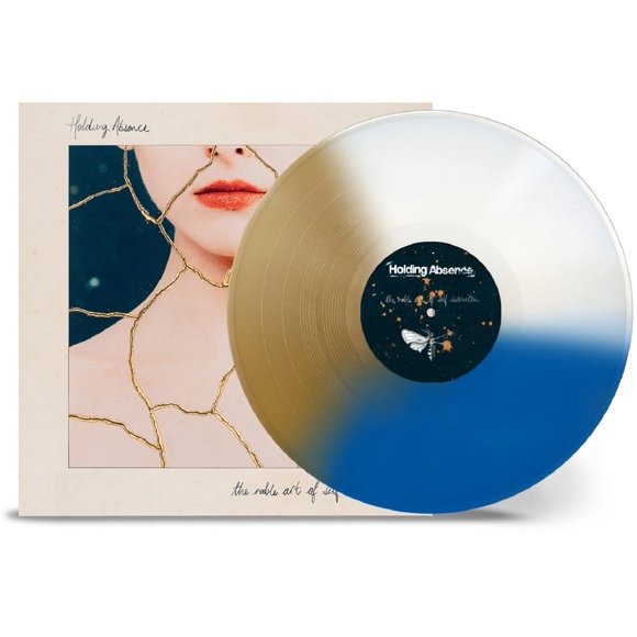 Vinilo Sharptone Records Blanco/Dorado/Azul Medio Tricolor
