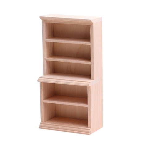 Bothyi - 1/12 Estante De Madera Para Libros Cocina Sala De Estar Dormitorio Decoración Diy Escena