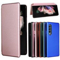 Funda Flip Para Foxdock Samsung Galaxy Z Fold 4 - Funda Magnética De Negocios, Funda Protectora Delgada