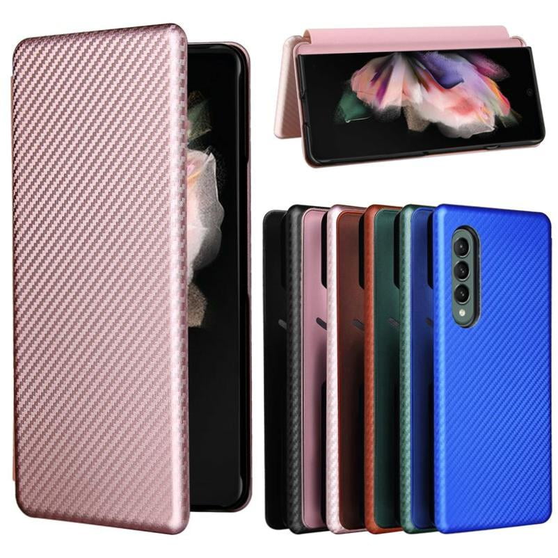 Funda Flip Para Foxdock Samsung Galaxy Z Fold 4 - Funda Magnética De Negocios, Funda Protectora Delgada
