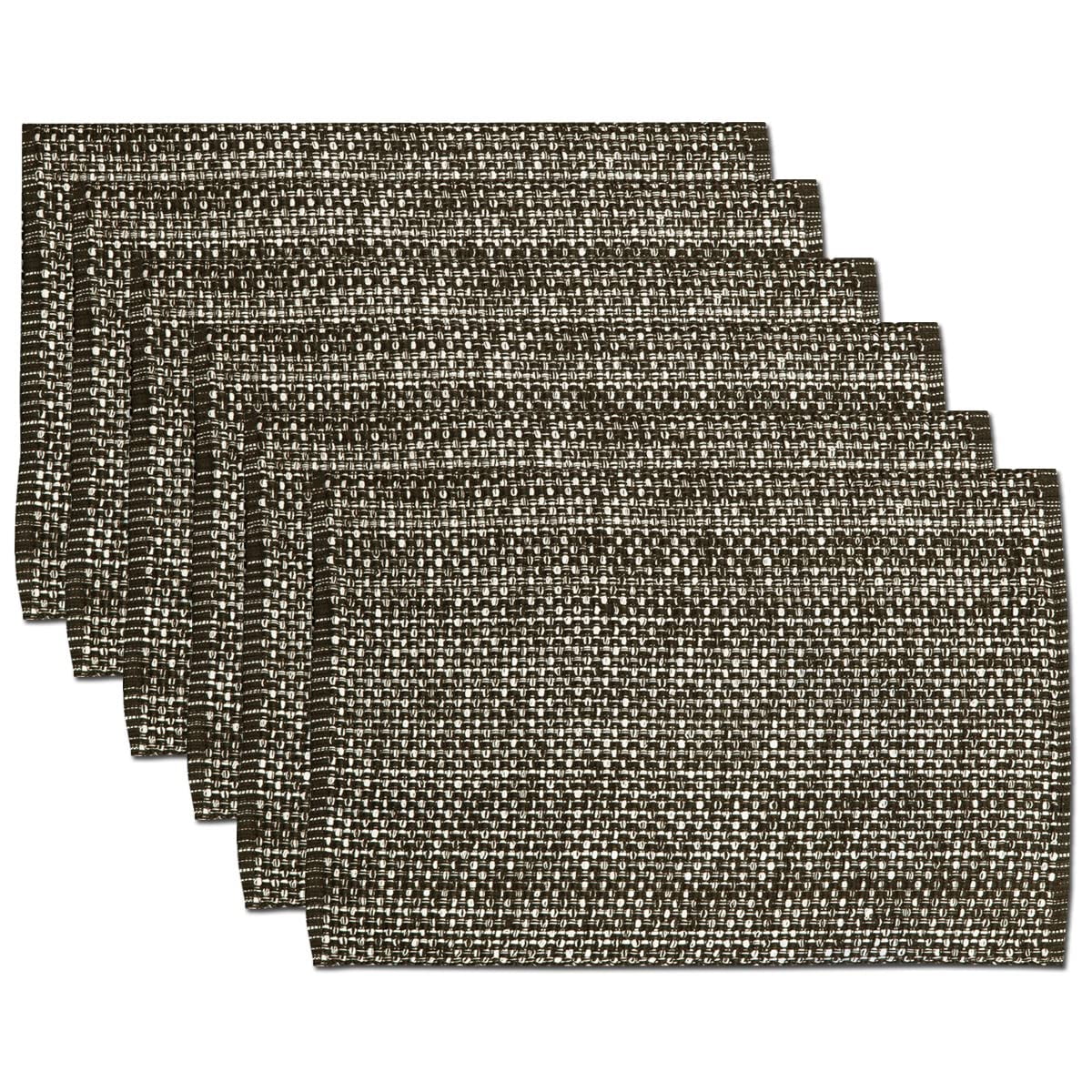 Mantel Individual Sweet Home Collection Chocolate Paquete 6