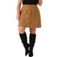 thumbnail image 1 of Agnes Orinda Conjuntos de Halloween Faldas de Pana para Mujer Tallas Grandes Cintura Elástica Botones Abajo Otoño Invierno Falda Corta Mini con Bolsillos 3X Marrón, 1 of 7
