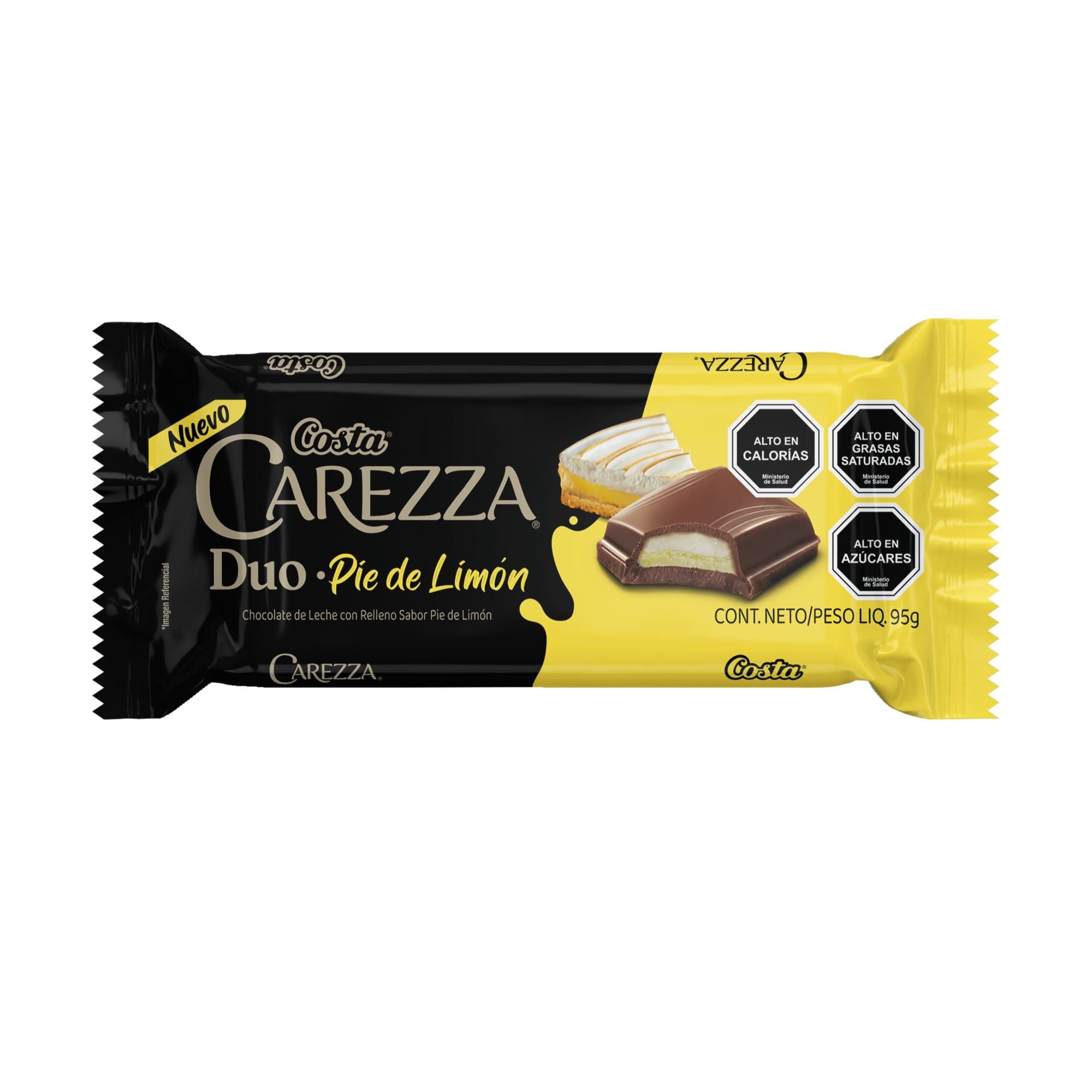Chocolate Carezza Pie De Limón 95 g Costa