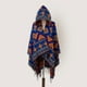 thumbnail image 4 of Cozy & Stylish Oversized Geometric Print Blanket Shawl with Tassel Wrap - Perfect for Outdoor Wind Protection!, 4 of 5