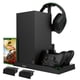 thumbnail image 2 of Base de enfriamiento para el host del juego, cargador con doble asa y luz indicadora, soporte para auriculares, escurridor de platos, 2 of 5