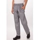 thumbnail image 2 of Pantalones de chef Chef Works holgados con cremallera para hombre, talla S, talla XL, 2 of 5