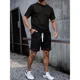 thumbnail image 1 of Conjunto Short y Polera Hombre Tela Texturada Tendencia Urbana 026, 1 of 3