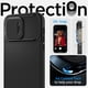 thumbnail image 5 of Funda para teléfono Spigen Optik Armor MagFit iPhone 14 Pro Max negra, 5 of 8