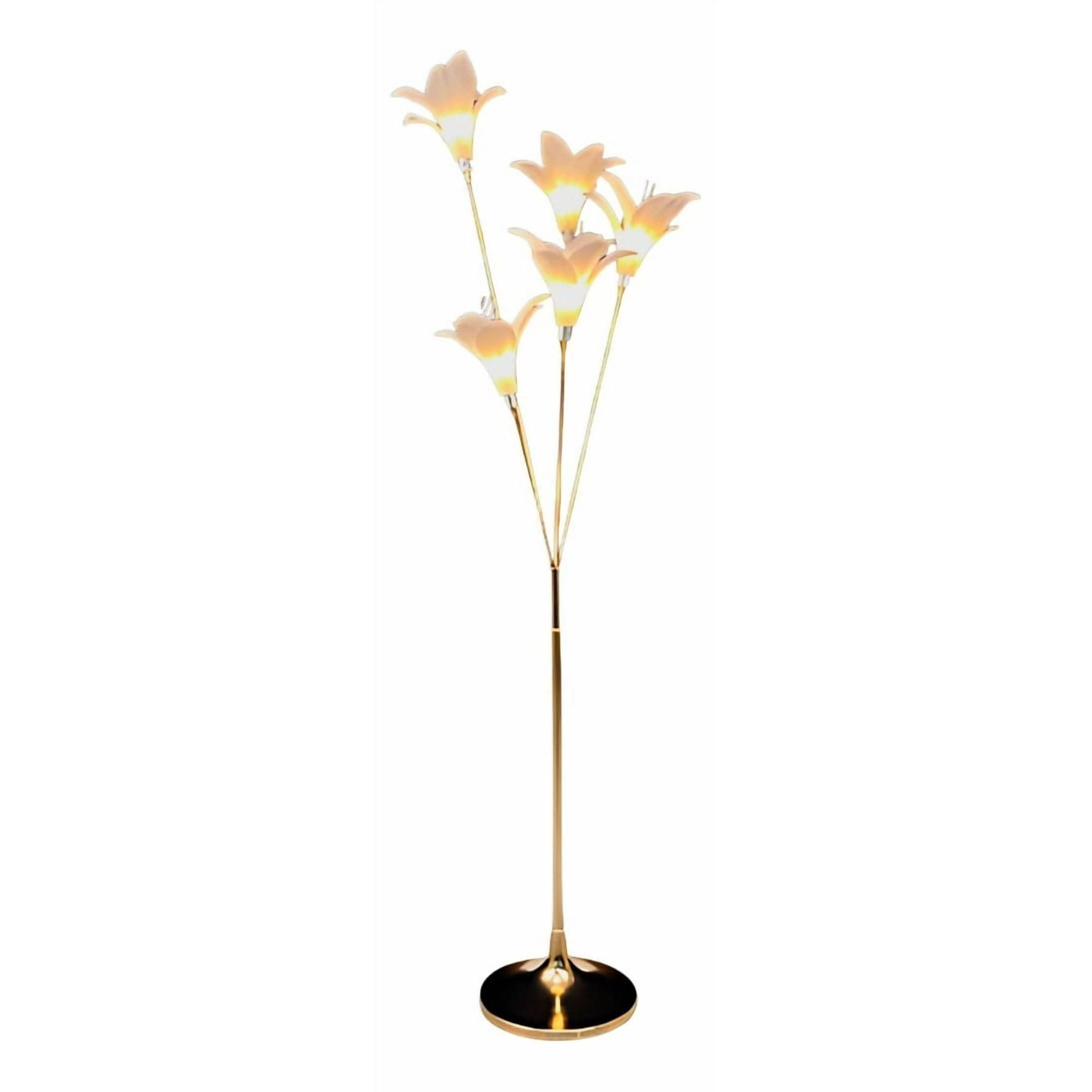 Genérico - Lámpara Pie Decorativa Forma Lirio Moderno Floral Jhn