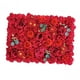 thumbnail image 2 of Fondo De Panel Floral De Panel De Pared De Flores Artificiales Para Decoración De Escenario De Boda Rojo, 2 of 3