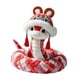 thumbnail image 4 of Año Nuevo Chino Serpiente Peluche Juguete Foto Prop Para Oficina Regalo De Cumpleaños Gabinete Rojo 25cm, 4 of 5