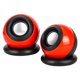 thumbnail image 5 of Mini Altavoz Ligero Con Sonido Estéreo, Altavoz De Escritorio Para Ordenador Portátil, Sala De Senderismo, Color Rojo, 5 of 5