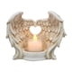 thumbnail image 3 of Vela De Ala De ángel Titular De Luz De Té Colección De Quemadores De Aceite Decoración De Arte Blanco, 3 of 5