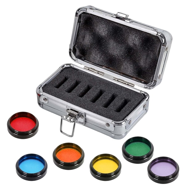Juego De Filtros De Telescopio De 6 Colores Para Accesorios De Reemplazo De Ocular De Telescopio