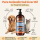 thumbnail image 2 of Aceite de hígado de bacalao CountryPet Naturals para perros y gatos 1150 mg, 2 of 8