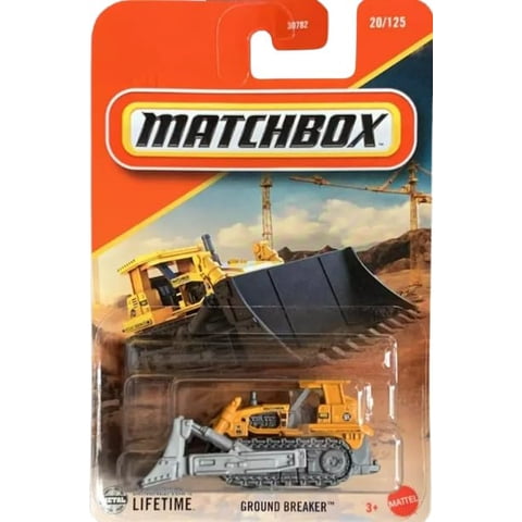 Auto De Juguete Diecast Mattel Matchbox Ground Breaker Escala 1:64