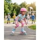 thumbnail image 4 of Patines En Línea Ajustables Infantiles diferentes colores con Diseño Animado y Kit de Seguridad TallaS., 4 of 7