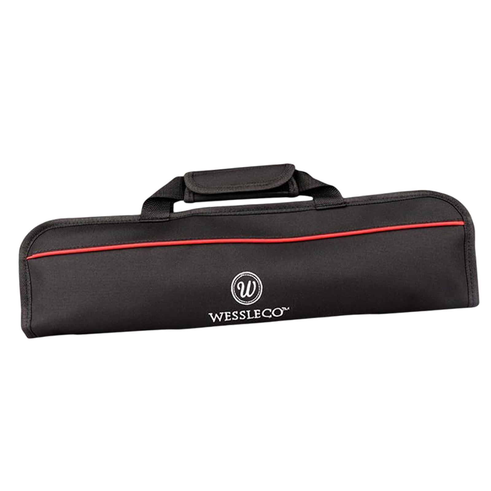 Magideal - Bolsa Portátil Estuche De Transporte Estuche, 5 Ranuras Cubiertos Estuche De Transporte Para Viajes Hogar Cocina Bbq Picnic , Rojo