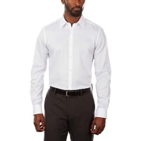 Camisa De Vestir Van Heusen Slim Fit Con Cuello Flexible Y Elástico Para Hombre