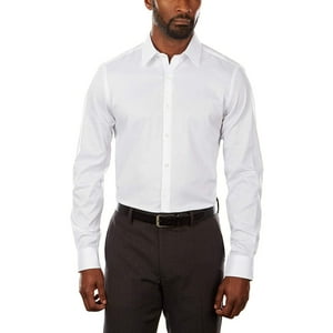 Camisa De Vestir Van Heusen Slim Fit Con Cuello Flexible Y Elástico Para Hombre