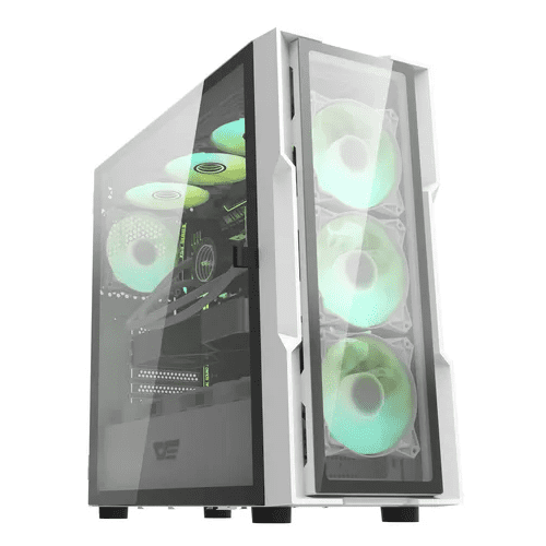 Genérico - Gabinete Gamer Darkflash Dk431 E-atx 7 Fans Blanco