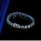 thumbnail image 3 of Pulseras de Moissanita Azul Verde de 3-6.5 Mm para Mujer 6-9 Pulgadas Color D VVS1 Pulsera de Diamante Pulsera de Tenis de Moissanita de Plata Esterlina S925 con Certificado, 3 of 9