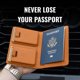 thumbnail image 4 of Cartera Kings Loot RFID de cuero con soporte para AirTag – Honeywood, 4 of 9