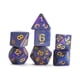 thumbnail image 1 of Set de polietileno Sirius Dice, unicornio, morado y dorado (7), 1 of 2